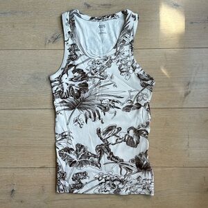Cos Ribbed Tank Top Print